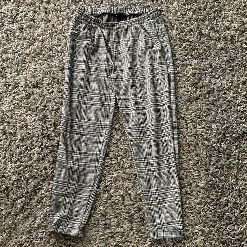 Gingham pants